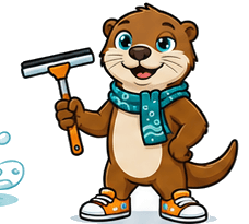 Bubbles the otter, Carpet & Upholstery Cleaning